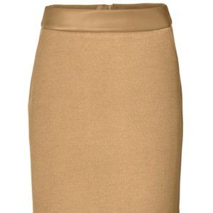 Cabi Clothing Heritage Skirt SZ 12 Camel Midi Pencil Skirt NWOT